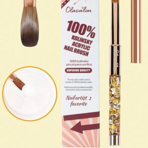 Pincel Acrílico 100% Kolinsky