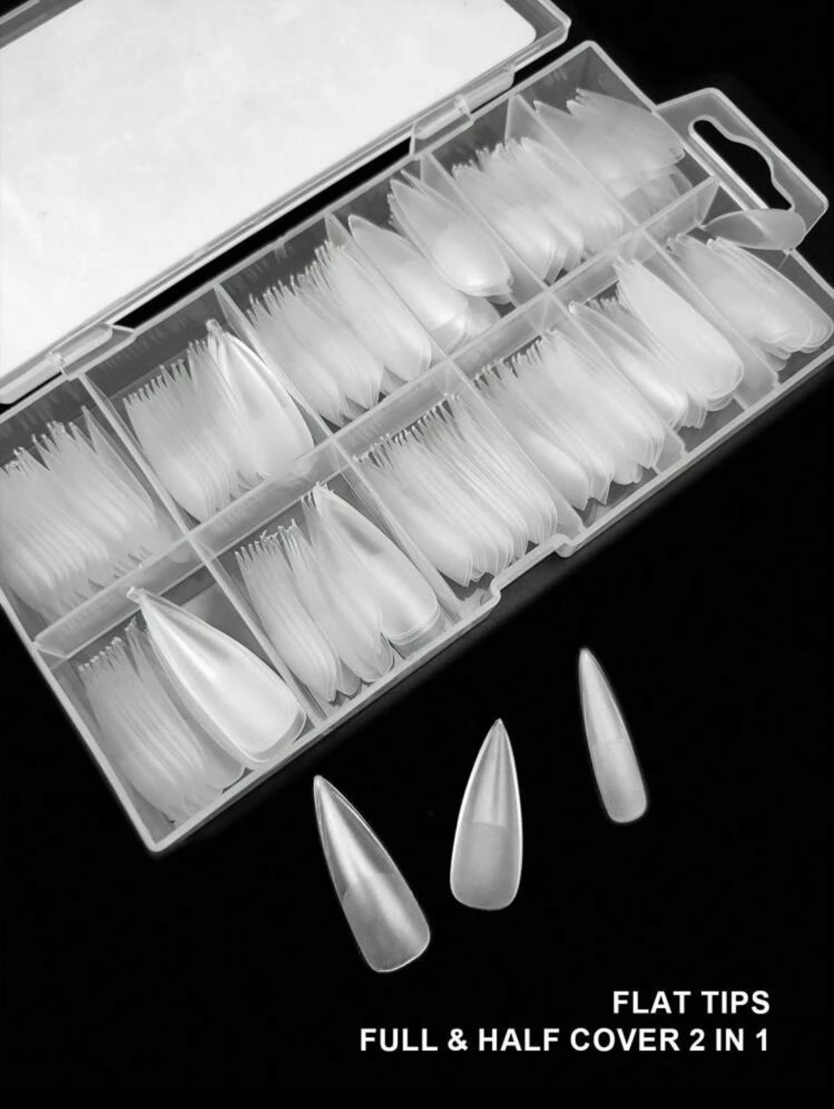 Tips soft gel stiletto - Imagen 2