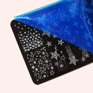 Placa stamping estrellas