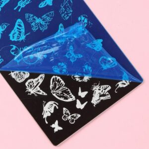 Placa stamping mariposas