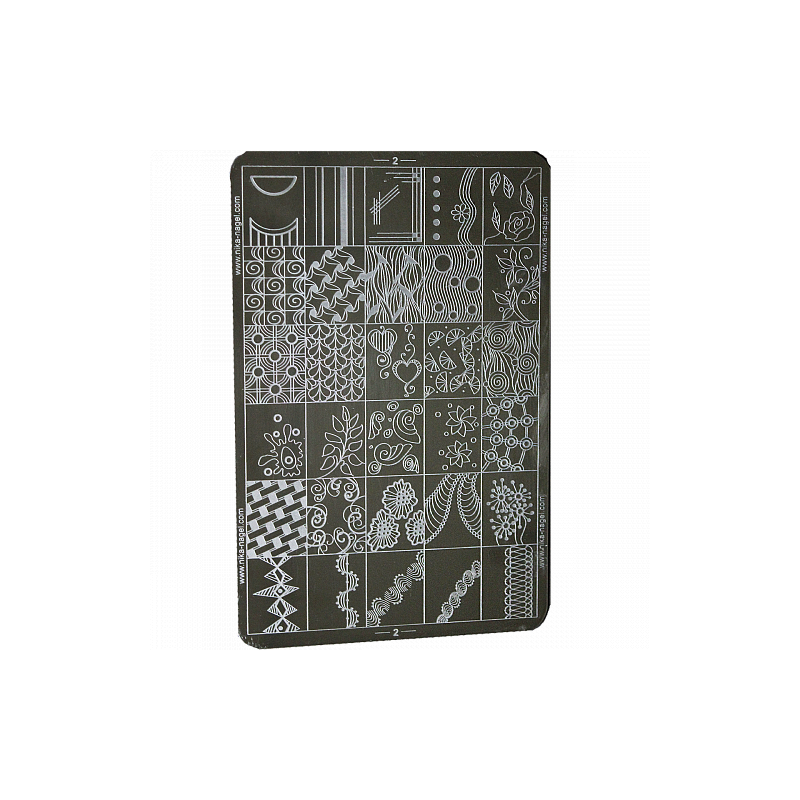 Placa stamping Maxi nika nagel