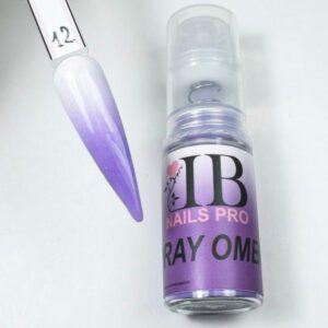 Spray Ombre BabyBoomer Illusion beauty Nails 5gr –12 (Morado)