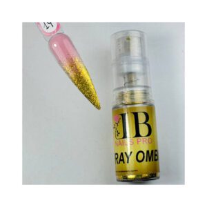 Spray Ombre BabyBoomer Illusion beauty Nails 5gr –14(Dorado)