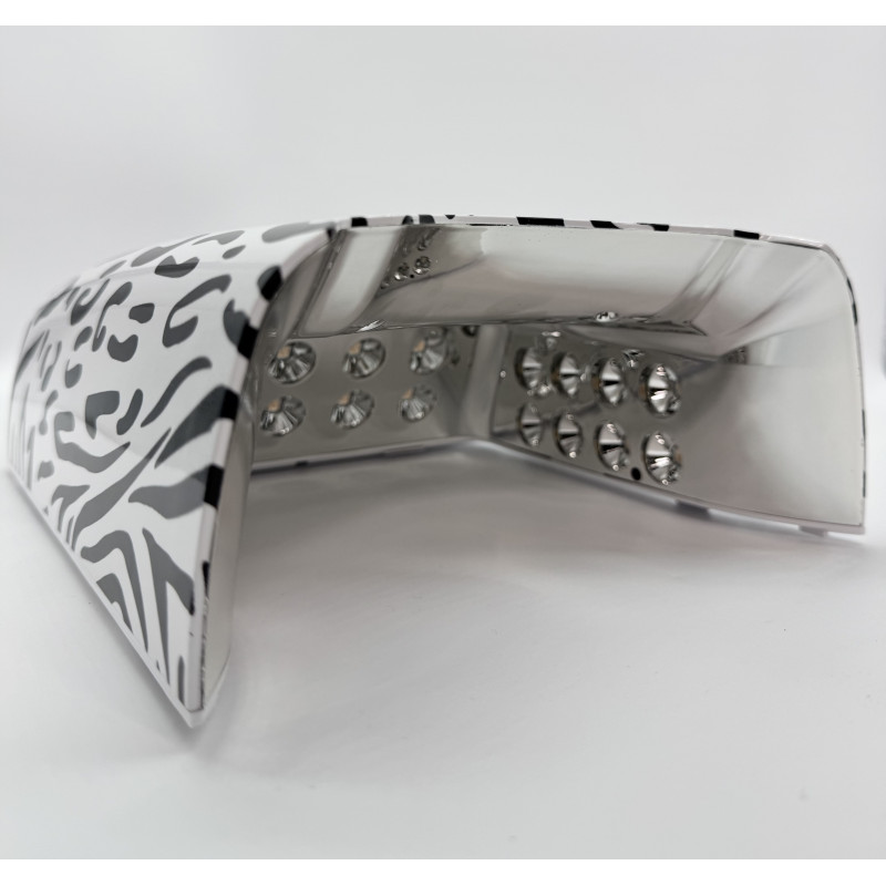 Lámpara profesional ETTAALA Pro Cordless CEBRA, BLANCA Y NEGRA animal print - Imagen 4