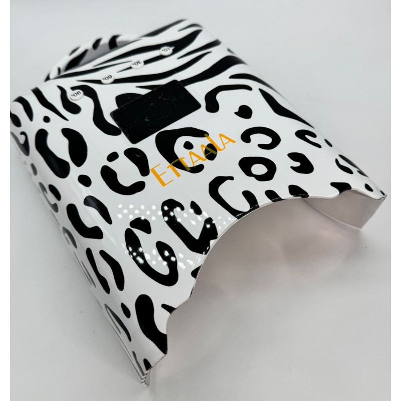 Lámpara profesional ETTAALA Pro Cordless CEBRA, BLANCA Y NEGRA animal print - Imagen 5