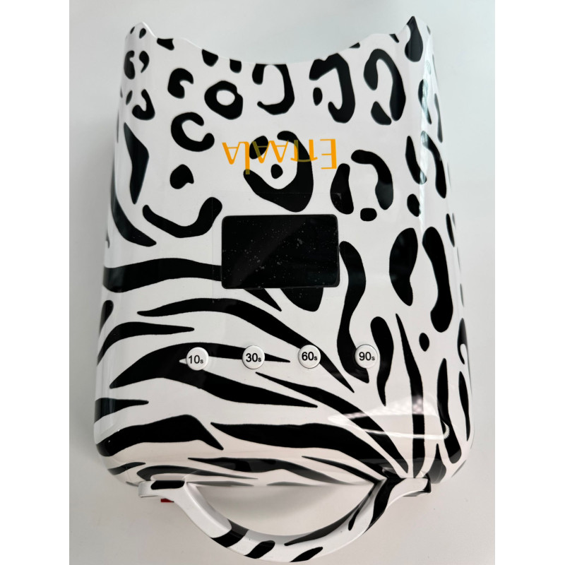 Lámpara profesional ETTAALA Pro Cordless CEBRA, BLANCA Y NEGRA animal print - Imagen 3