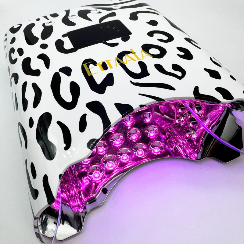 Lámpara profesional ETTAALA Pro Cordless CEBRA, BLANCA Y NEGRA animal print