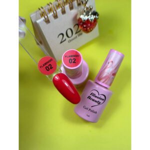 ESMALTE SEMIPERMANENTE 02 FLAMINGO ILLUSION BEAUTY 7ML