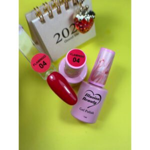 ESMALTE SEMIPERMANENTE 04 FLAMINGO ILLUSION BEAUTY 7ML