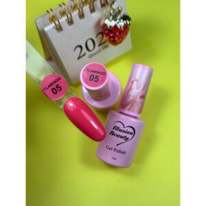 ESMALTE SEMIPERMANENTE 05 FLAMINGO ILLUSION BEAUTY 7ML