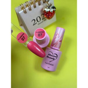 ESMALTE SEMIPERMANENTE 07 FLAMINGO ILLUSION BEAUTY 7ML