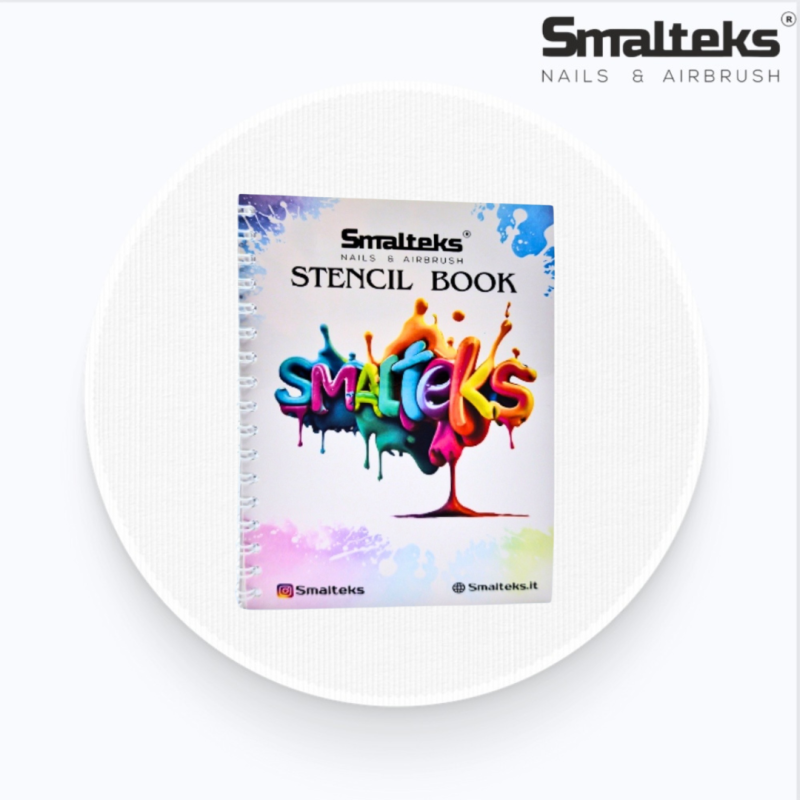 Cuaderno, libro para plantillas de Aerógrafo Smalteks